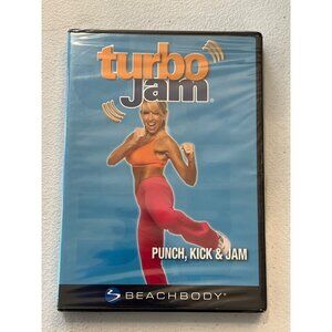 Turbo Jam Punch Kick & Jam DVD 2007 Workout Fitness Chalene Johnson New Sealed